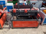 Pallet Stacker, Sawmill World, Air, Automatic Pallet Stacker Orange/Gray