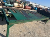Rollcase 5' X 12' table w rollcase /skate rolls