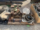 Pallet jackshafts/saw blades misc