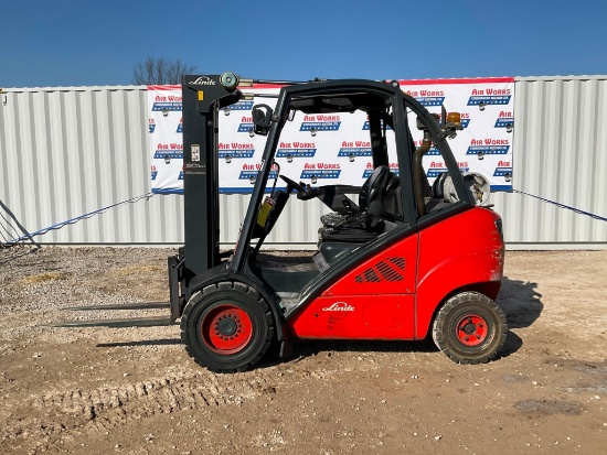 (INV60007) Linde Model H25T 5000 LBS Capacity Forklift