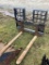 (INV542) Stout 48 in. Heavy Duty Pallet Forks Skid Steer Attachment