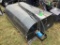 (INV557) New Unused Mower King Model SSBM 72 Bucket Sweeper Skid Loader Attachment