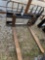 PALLET FORKS FOR SKIDLOADER 42