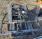 Hyd adjust pallet forks