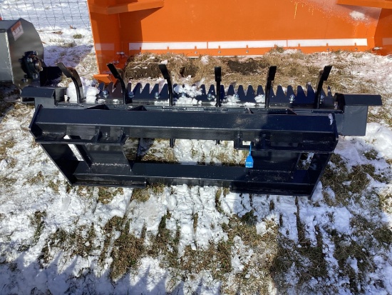 New Unused Wolverine Ripper Model RPR-12-72W Skid Loader Attachment