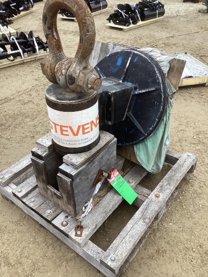 (INV577) Stevens -Toledo Model HCA-25-24 Crane Scale