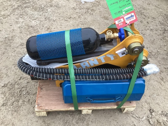 (INV597) New Unused Lanity Breaker Hammer Mini Excavator Attachment