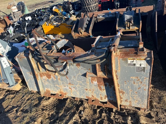 6 Ft. GRAPPLE BUCKET FOR SKIDLOADER