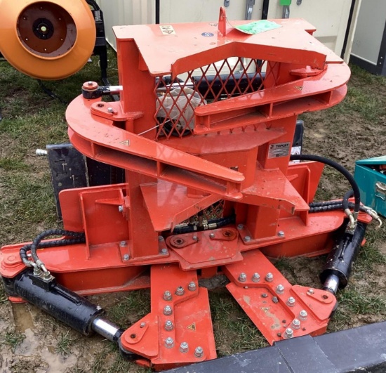 (70132) Topcat Hydraulic Tree Shear Skid Steer Attachment