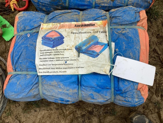(INV513) New Unused Diggit 33'x 66' Tarp