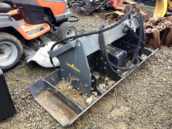 (INV70112) Land Honor 72" Hydraulic Plate Tamper Skid Steer Attachment