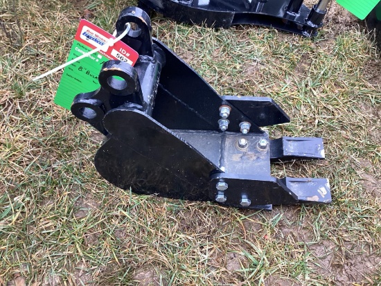 (INV562) New Unused 8in. Mini Excavator Bucket