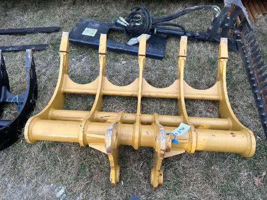 EXCAVATOR RAKE. 60"