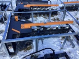 New Unused Wolverine Trencher Model TZR-12-48H Skid Loader Attachment