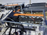 New Unused Wolverine Trencher Model TCR-12-48H Skid Loader Attachment