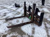 (INV544) Wheel Loader Fork Attachment