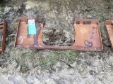 (INV582) Skid Loader Attachment Back Plate
