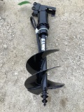 (INV599) New Unused Lanity Hydraulic Auger Mini Excavator Attachment