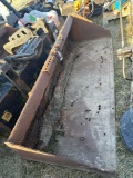 6 FT. SKIDLOADER BUCKET. 