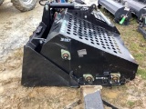 (INV546) New Unused AGT Model ECSSLR 72 Rockhound Skid Loader Attachment
