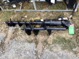 (INV569) New Unused Mini Excavator Hydraulic Auger Attachment