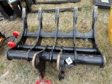 EXCAVATOR RAKE ATTACH.