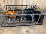 (INV70047) New Unused Mower King Model ECSSCT72 Trencher Skid Steer Attachment