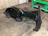 (INV70046) New Unused Topcat Model ECSSSTG200 Stump Grinder Skid Steer Attachment