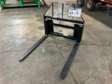 (INV70054) New Unused Mower King Model SA Skid Steer Forks