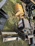 LOWE 750 CLASSIC HEAVY DUTY HYD. AUGER WITH 18