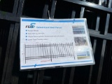Set of 20pcs steel fence