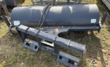 Skid steer sweeper attachments