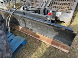 Skid steer blade attachment