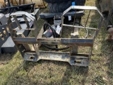 Skid steer pallet forks