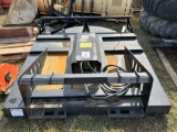 6' skid steer brush hog