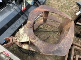 knuckle boom log clamp