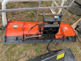 Kubota snow plow attachment