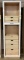 Wood Cabinet with Finished Sides 24
