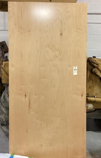 1-piece 3/4"x4' x 8' Prefinished Plywood