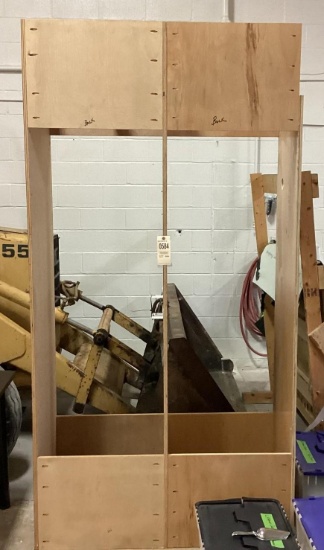 Plywood Cabinet 22" deep x 8" high