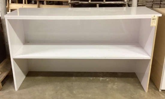 Smooth White Service Cabinet 74' Wide x 24" Deep x 42" High