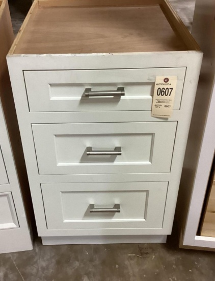 3 Drawer Vanity Base 21" Wide x 24" Deep x 34" High
