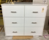 White 6 Drawer Cabinet 49