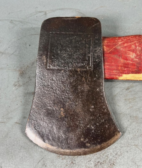 Embossed Kruse- Bahlman HDWR co. Single bit axe