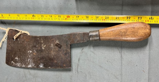 Forged Primitive meat cleaver