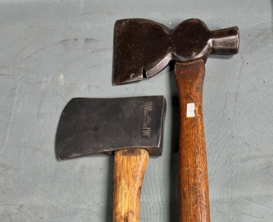 Har Mac Hatchet and unmarked hammer hatchet