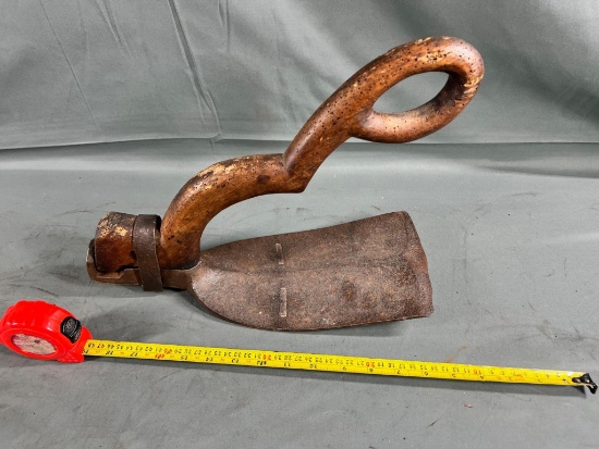 Primitive Handheld Adze w/ burl handle