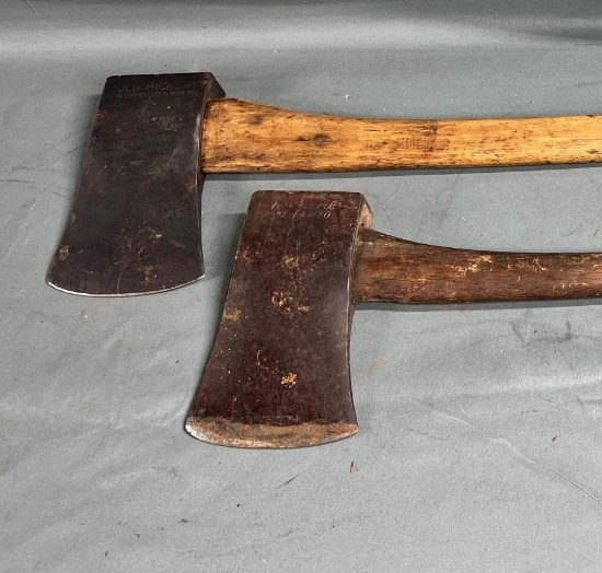Old Hickory So. Woodenware & HDWE Co. and Knotklipper single bit axes