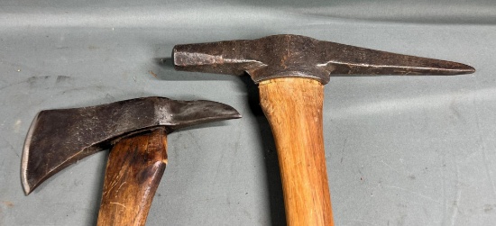 Pair of Pick or prospectors axes