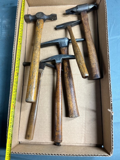Flat of asst. hammers
